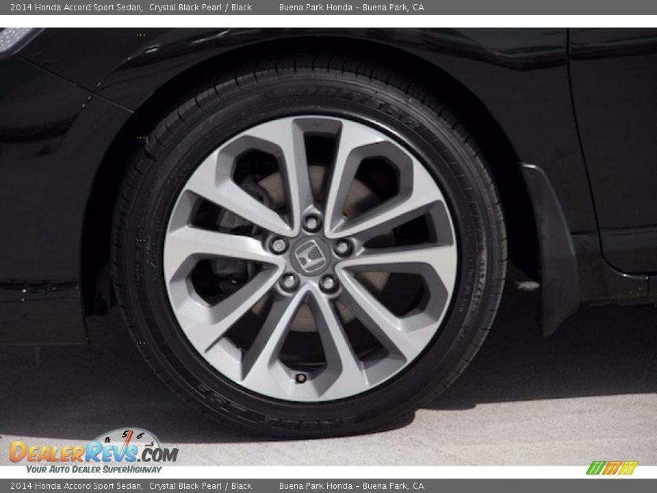 2014 Honda Accord Sport Sedan Crystal Black Pearl / Black Photo #29