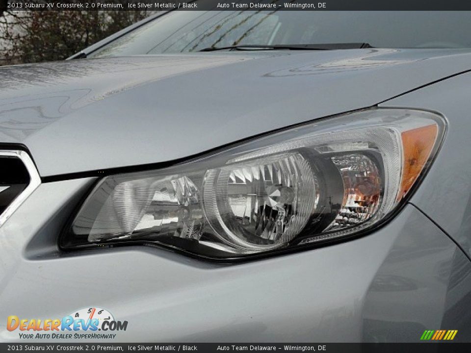 2013 Subaru XV Crosstrek 2.0 Premium Ice Silver Metallic / Black Photo #9