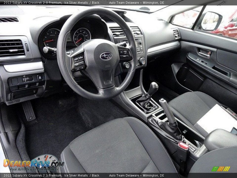 2013 Subaru XV Crosstrek 2.0 Premium Ice Silver Metallic / Black Photo #16