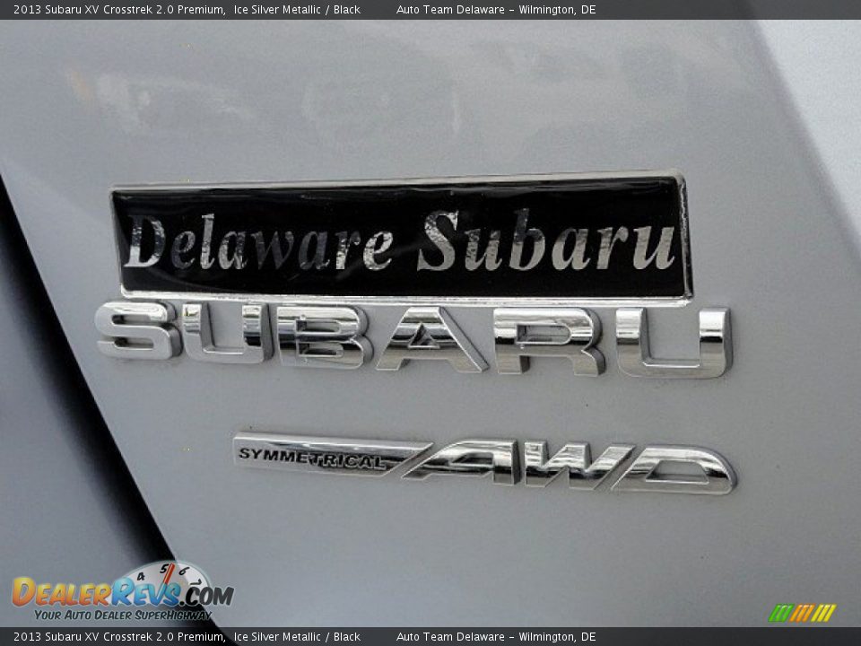 2013 Subaru XV Crosstrek 2.0 Premium Ice Silver Metallic / Black Photo #32