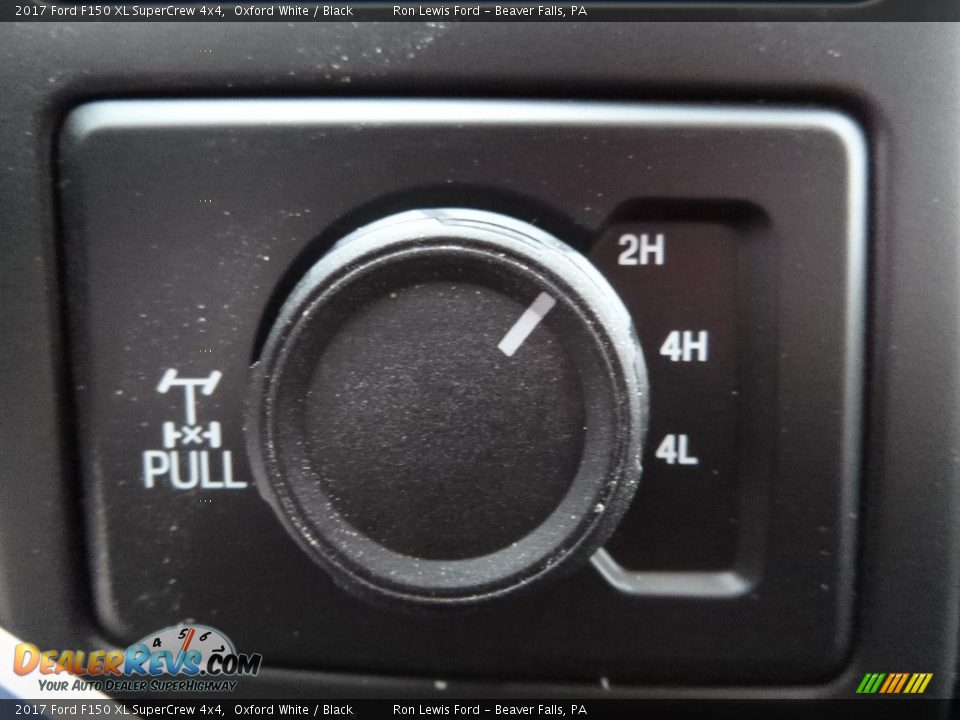 2017 Ford F150 XL SuperCrew 4x4 Oxford White / Black Photo #17
