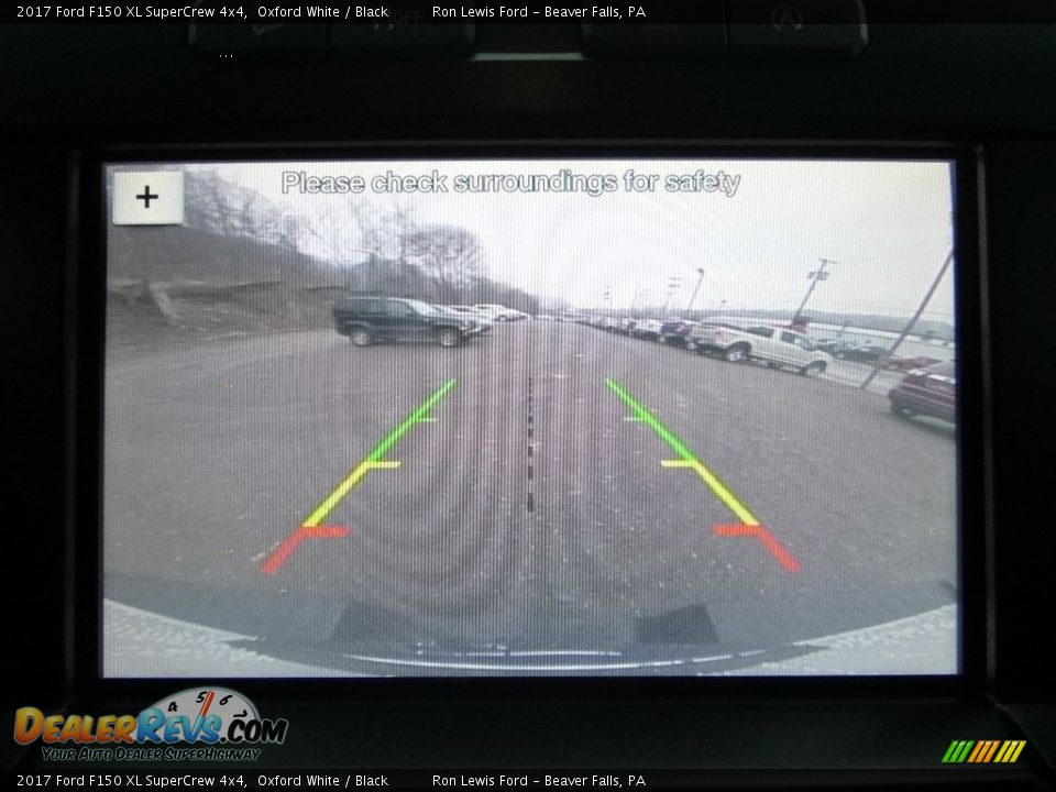 2017 Ford F150 XL SuperCrew 4x4 Oxford White / Black Photo #18
