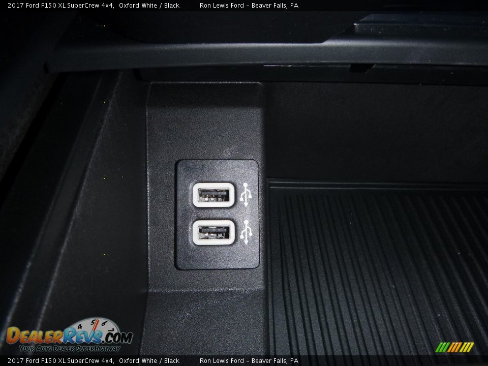 2017 Ford F150 XL SuperCrew 4x4 Oxford White / Black Photo #19