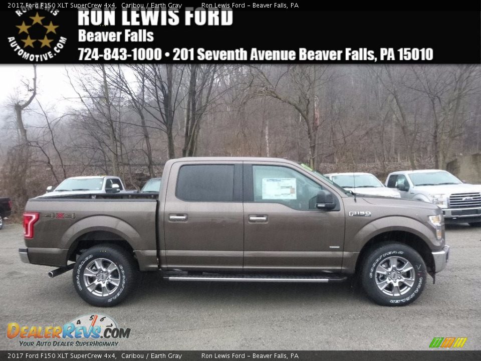 2017 Ford F150 XLT SuperCrew 4x4 Caribou / Earth Gray Photo #1