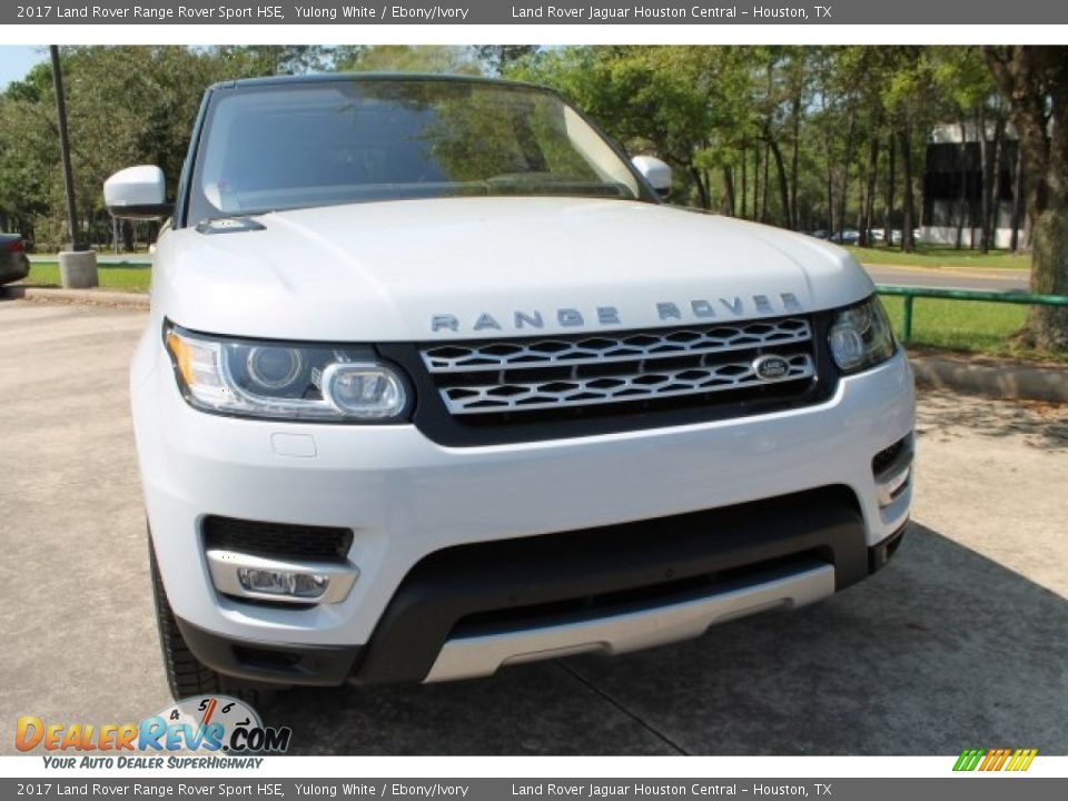 2017 Land Rover Range Rover Sport HSE Yulong White / Ebony/Ivory Photo #2