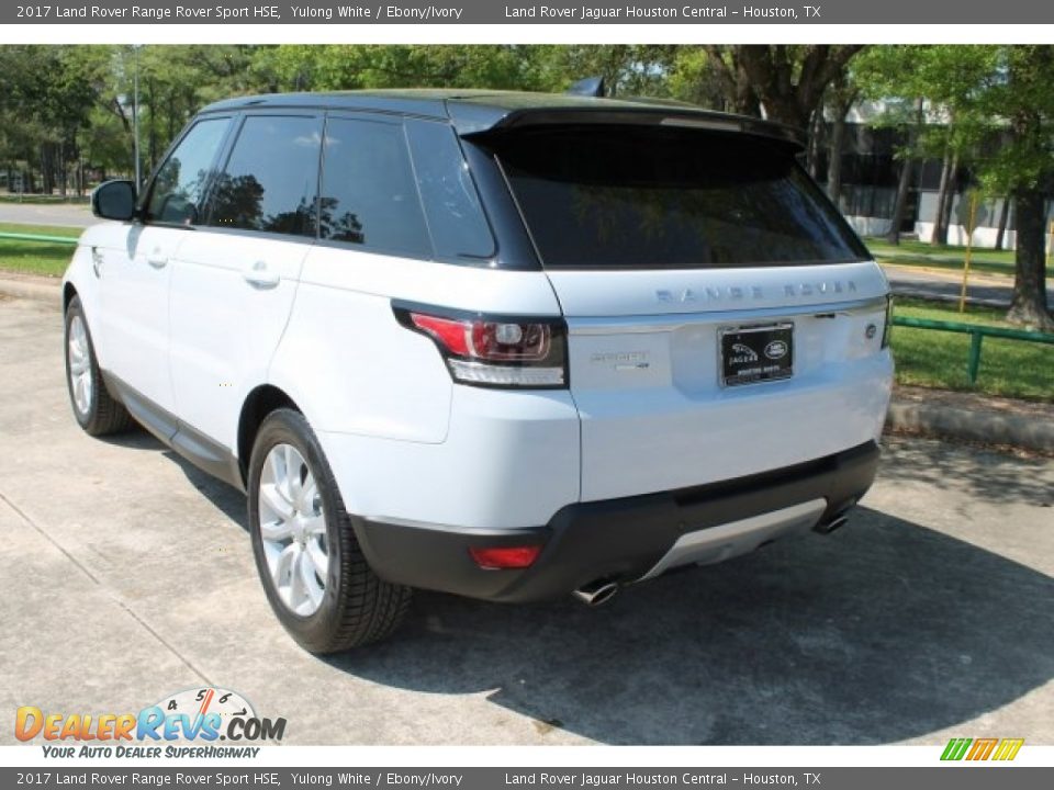 2017 Land Rover Range Rover Sport HSE Yulong White / Ebony/Ivory Photo #8