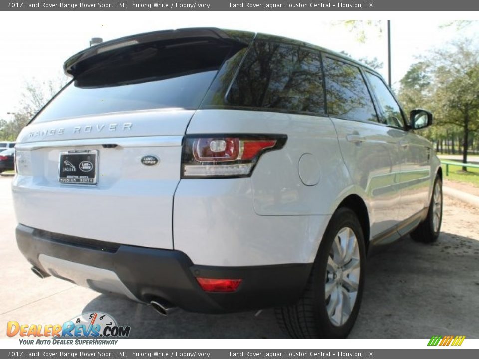 2017 Land Rover Range Rover Sport HSE Yulong White / Ebony/Ivory Photo #10