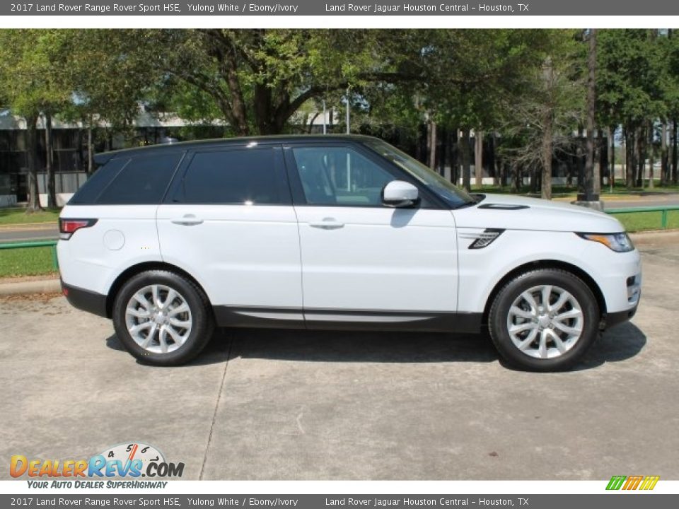 2017 Land Rover Range Rover Sport HSE Yulong White / Ebony/Ivory Photo #11