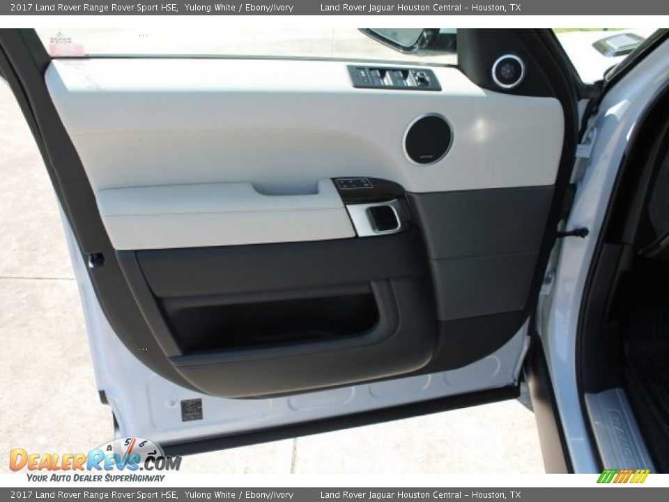 2017 Land Rover Range Rover Sport HSE Yulong White / Ebony/Ivory Photo #13