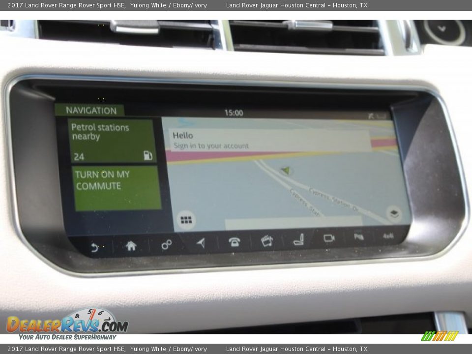 2017 Land Rover Range Rover Sport HSE Yulong White / Ebony/Ivory Photo #19