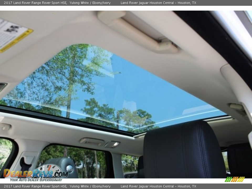 2017 Land Rover Range Rover Sport HSE Yulong White / Ebony/Ivory Photo #23