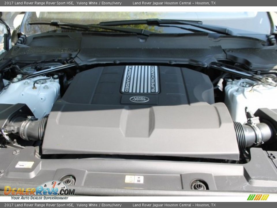 2017 Land Rover Range Rover Sport HSE Yulong White / Ebony/Ivory Photo #29