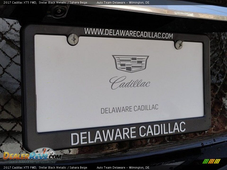 2017 Cadillac XT5 FWD Stellar Black Metallic / Sahara Beige Photo #27