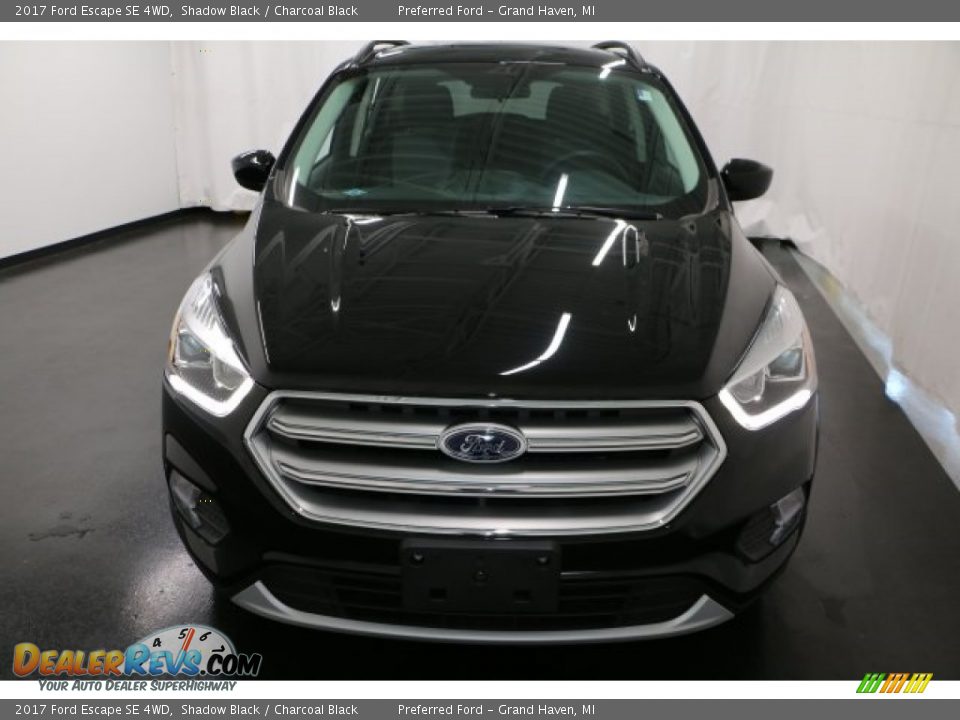 2017 Ford Escape SE 4WD Shadow Black / Charcoal Black Photo #7