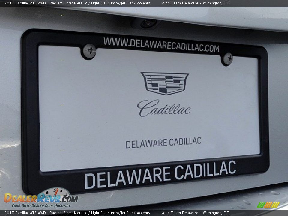 2017 Cadillac ATS AWD Radiant Silver Metallic / Light Platinum w/Jet Black Accents Photo #30