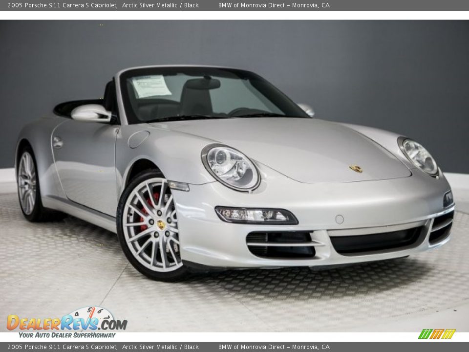 2005 Porsche 911 Carrera S Cabriolet Arctic Silver Metallic / Black Photo #1