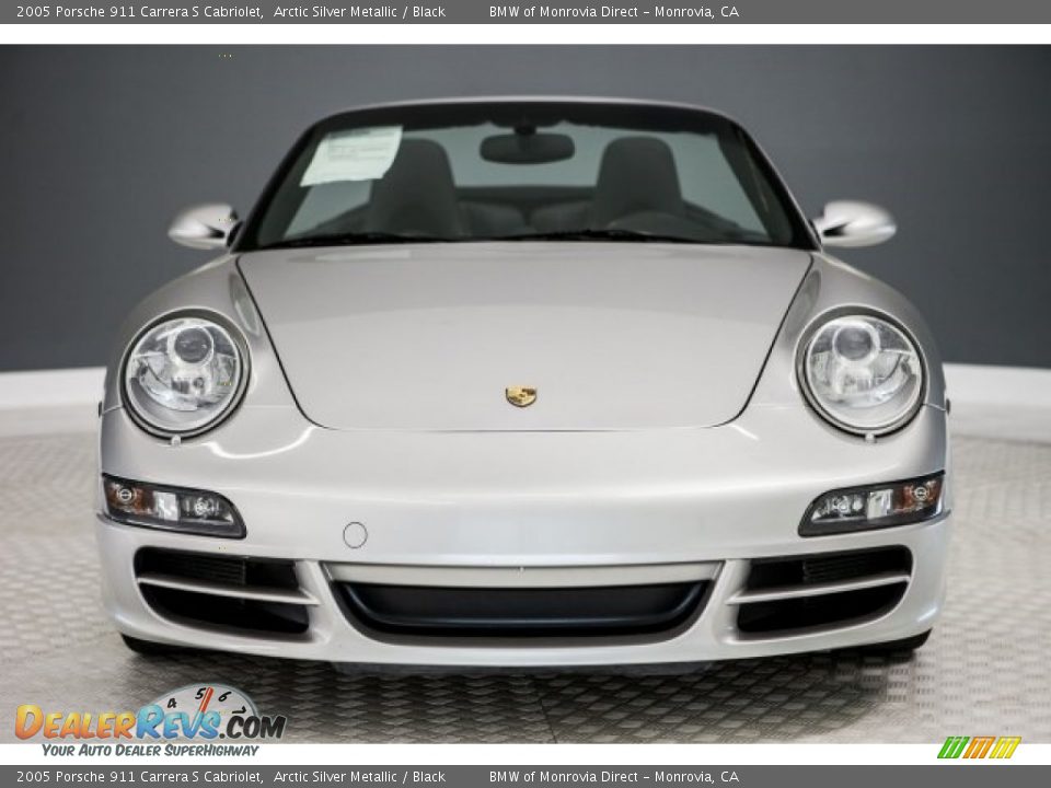 2005 Porsche 911 Carrera S Cabriolet Arctic Silver Metallic / Black Photo #2