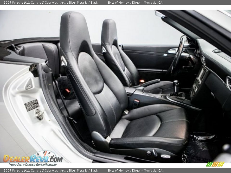2005 Porsche 911 Carrera S Cabriolet Arctic Silver Metallic / Black Photo #6