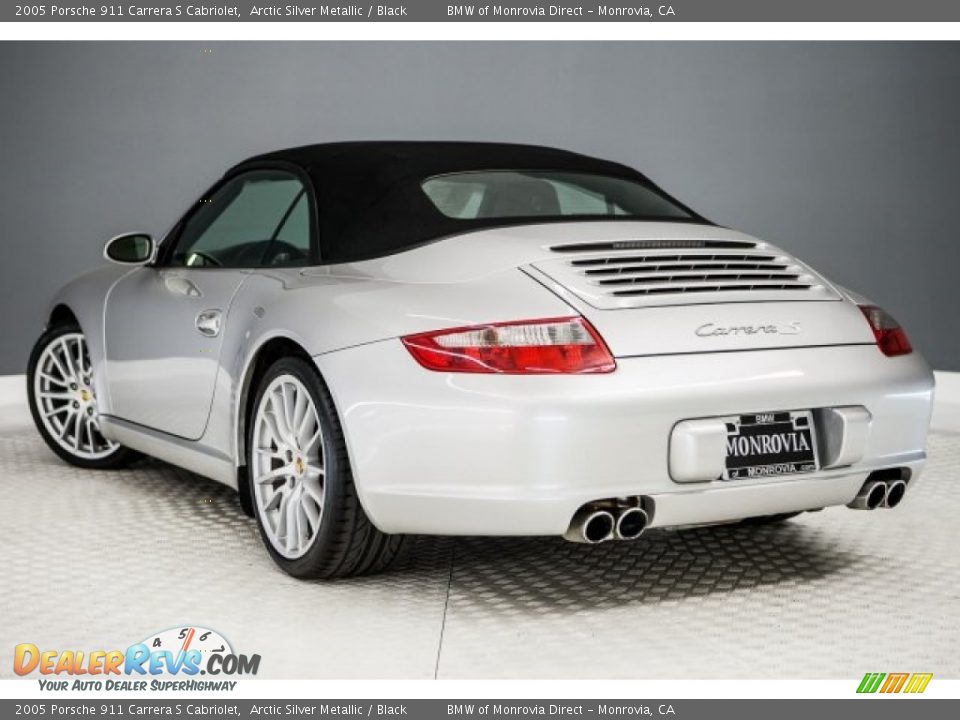 2005 Porsche 911 Carrera S Cabriolet Arctic Silver Metallic / Black Photo #10