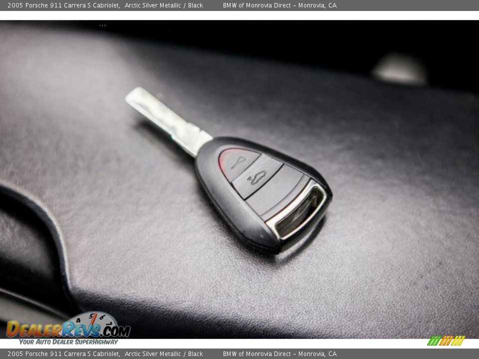 2005 Porsche 911 Carrera S Cabriolet Arctic Silver Metallic / Black Photo #11
