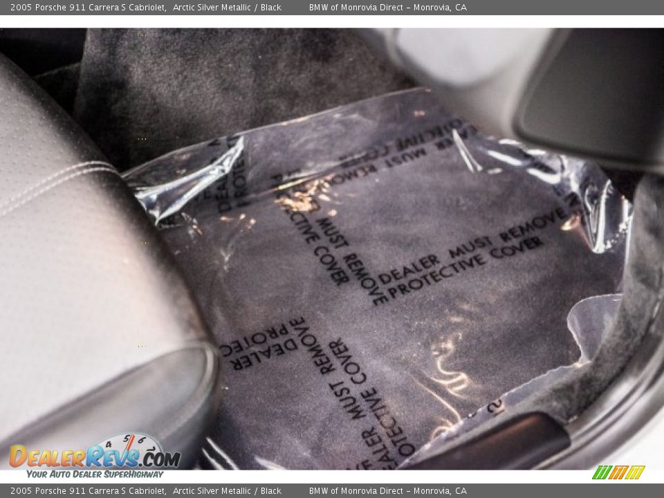 2005 Porsche 911 Carrera S Cabriolet Arctic Silver Metallic / Black Photo #24