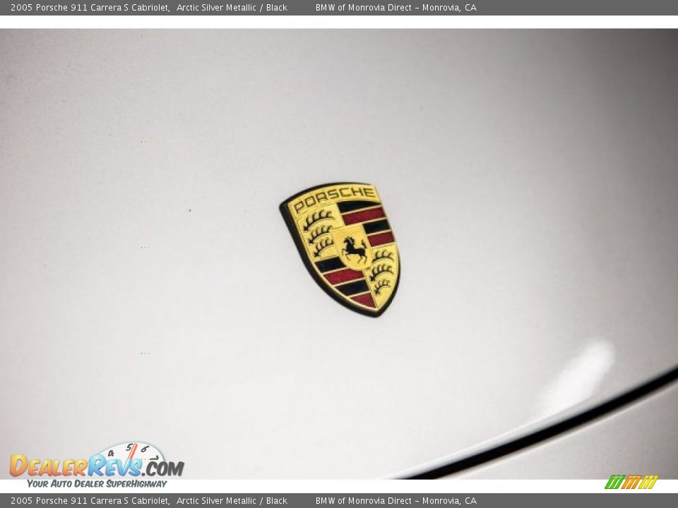 2005 Porsche 911 Carrera S Cabriolet Arctic Silver Metallic / Black Photo #28