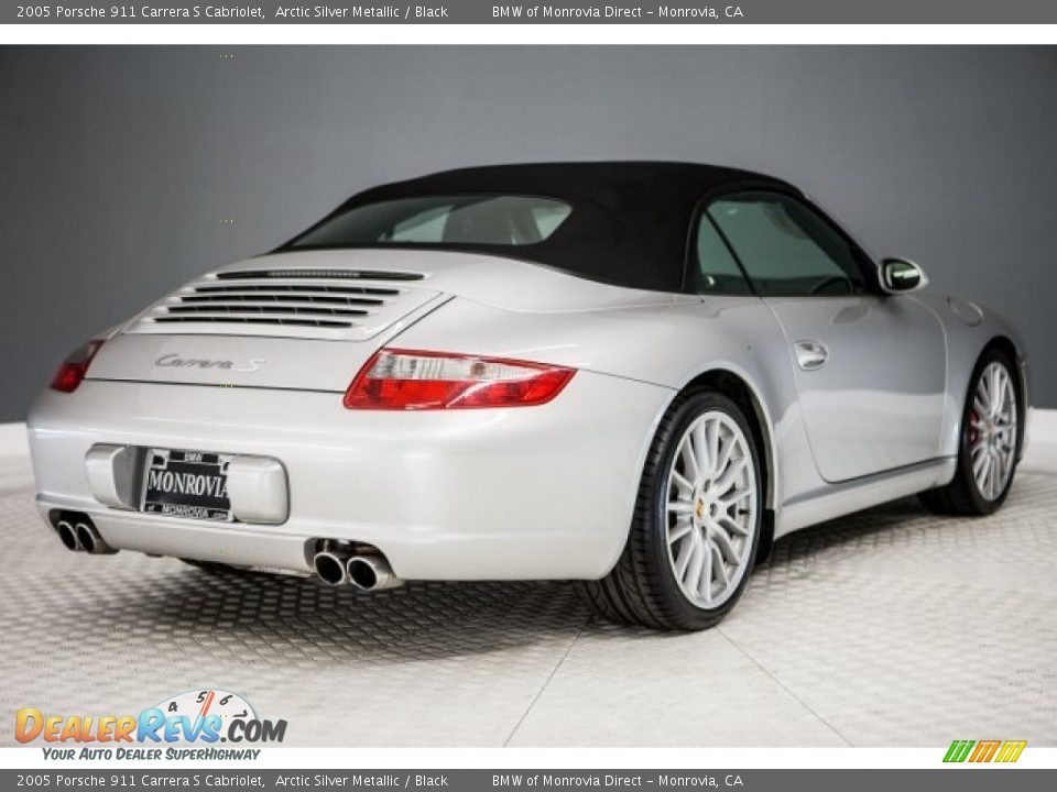 2005 Porsche 911 Carrera S Cabriolet Arctic Silver Metallic / Black Photo #30