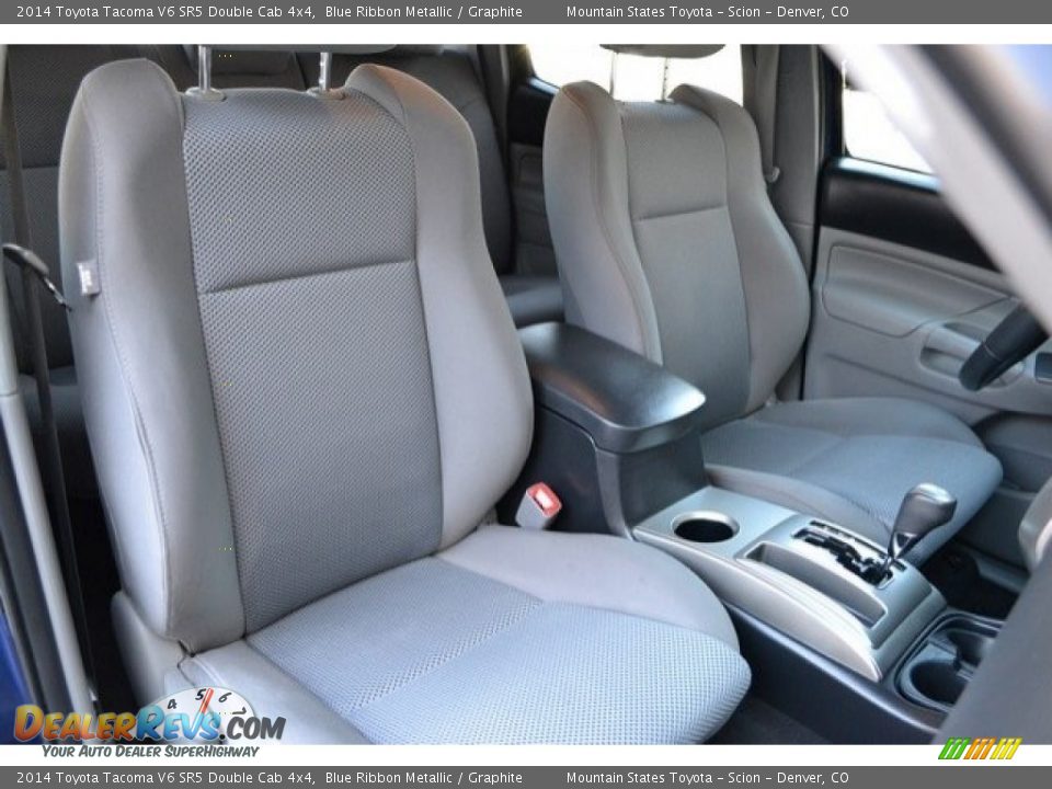 2014 Toyota Tacoma V6 SR5 Double Cab 4x4 Blue Ribbon Metallic / Graphite Photo #18