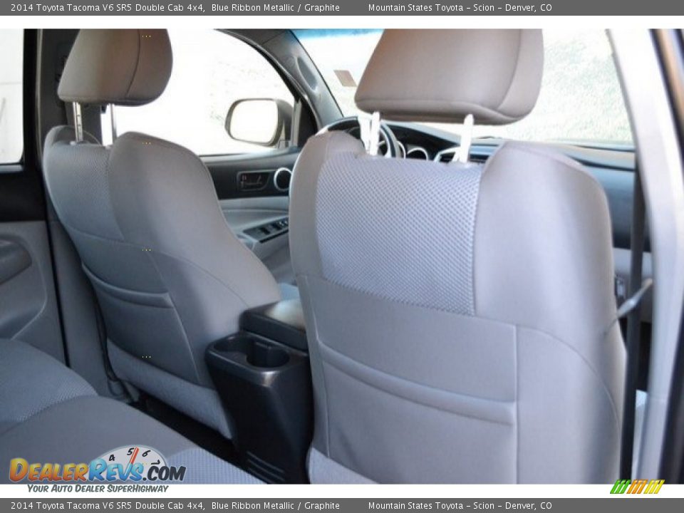 2014 Toyota Tacoma V6 SR5 Double Cab 4x4 Blue Ribbon Metallic / Graphite Photo #20