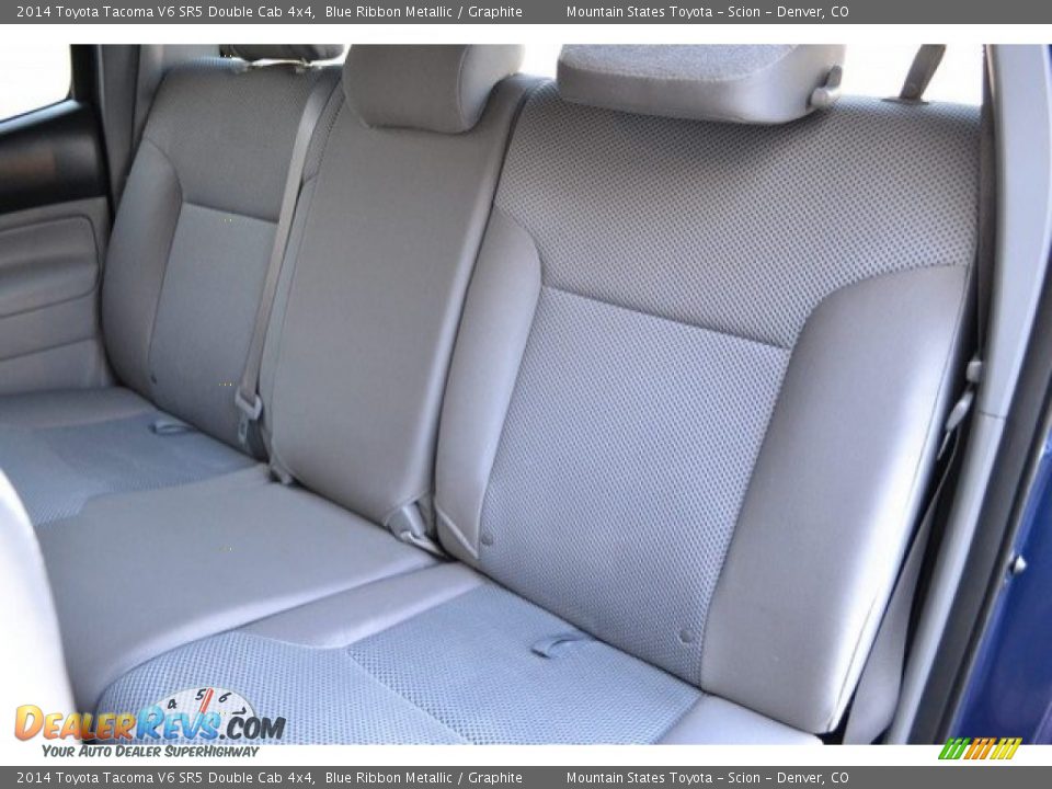 2014 Toyota Tacoma V6 SR5 Double Cab 4x4 Blue Ribbon Metallic / Graphite Photo #21