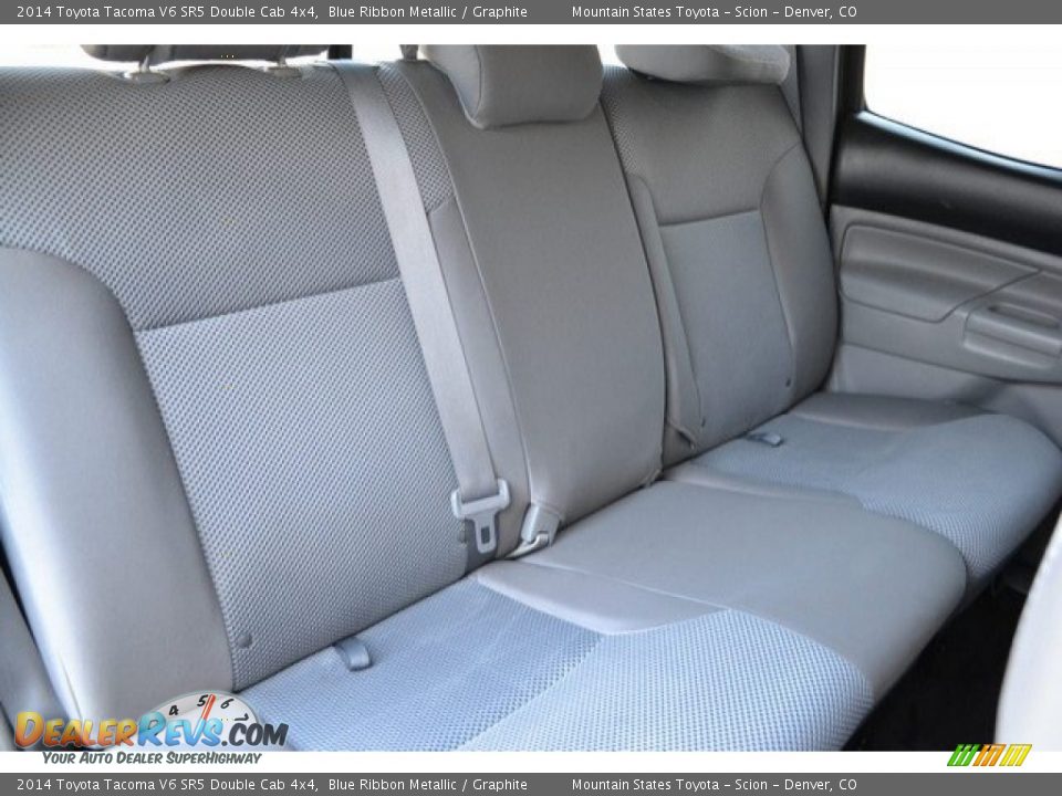 2014 Toyota Tacoma V6 SR5 Double Cab 4x4 Blue Ribbon Metallic / Graphite Photo #22