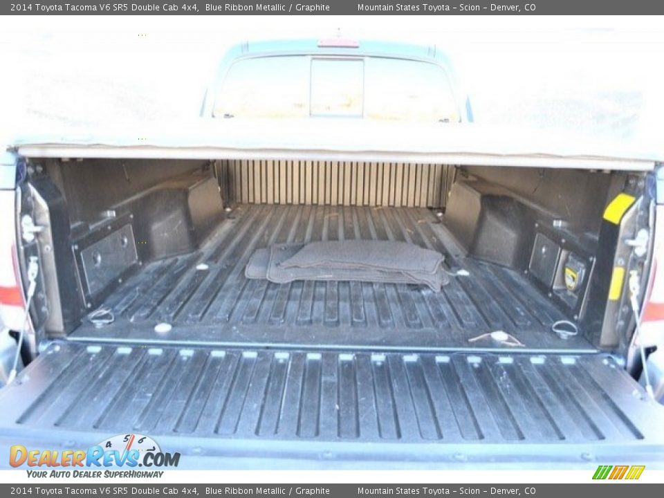 2014 Toyota Tacoma V6 SR5 Double Cab 4x4 Blue Ribbon Metallic / Graphite Photo #26