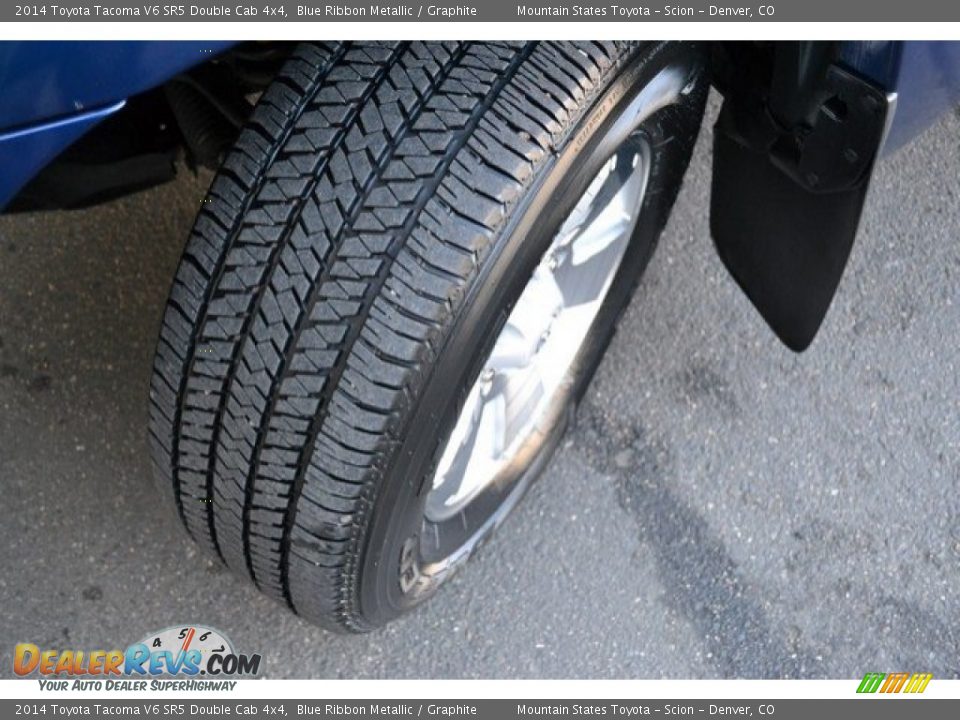 2014 Toyota Tacoma V6 SR5 Double Cab 4x4 Blue Ribbon Metallic / Graphite Photo #28