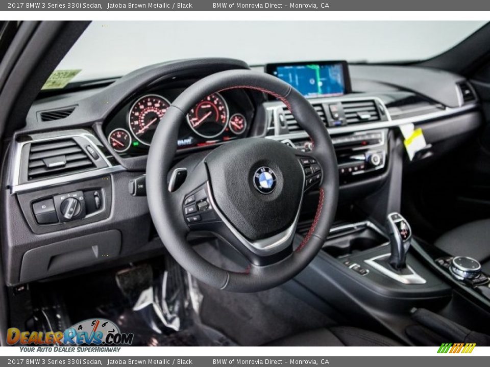 Dashboard of 2017 BMW 3 Series 330i Sedan Photo #6