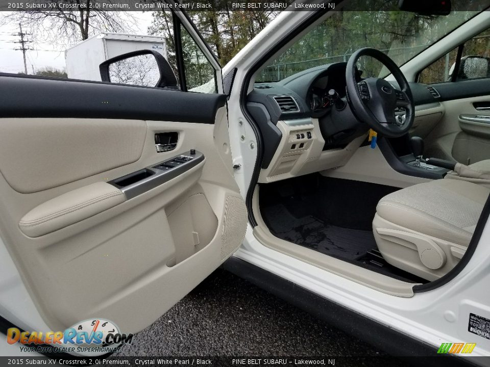 2015 Subaru XV Crosstrek 2.0i Premium Crystal White Pearl / Black Photo #17