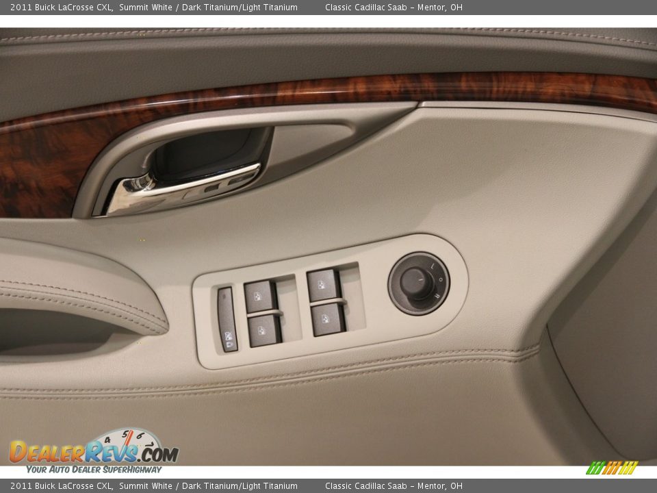 2011 Buick LaCrosse CXL Summit White / Dark Titanium/Light Titanium Photo #5