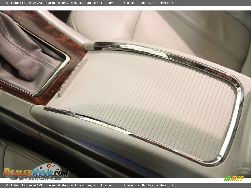 2011 Buick LaCrosse CXL Summit White / Dark Titanium/Light Titanium Photo #12