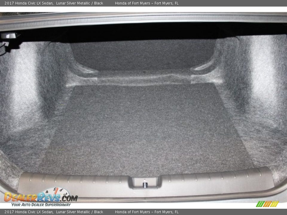 2017 Honda Civic LX Sedan Lunar Silver Metallic / Black Photo #20