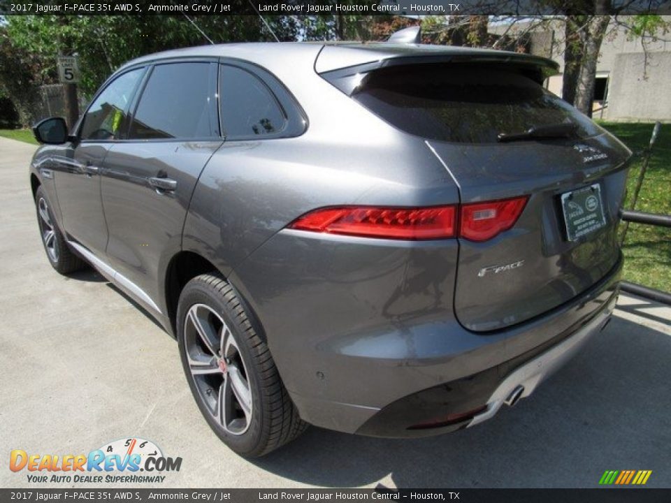 2017 Jaguar F-PACE 35t AWD S Ammonite Grey / Jet Photo #12
