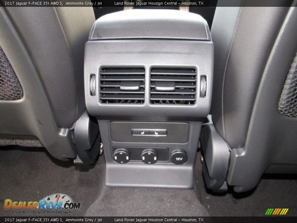 2017 Jaguar F-PACE 35t AWD S Ammonite Grey / Jet Photo #15