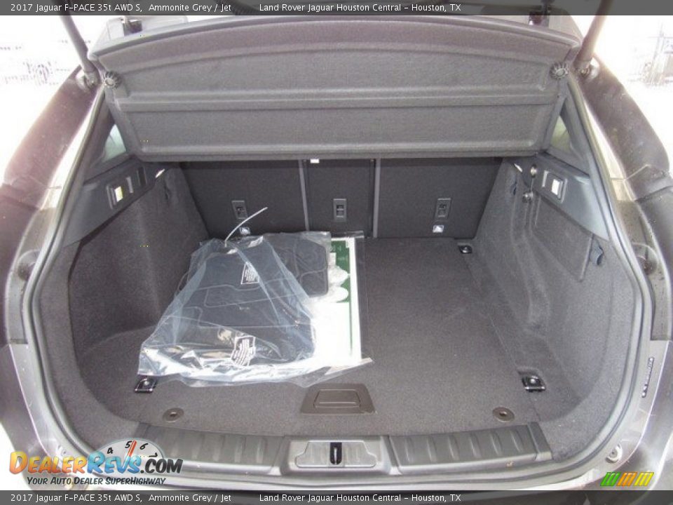 2017 Jaguar F-PACE 35t AWD S Ammonite Grey / Jet Photo #16