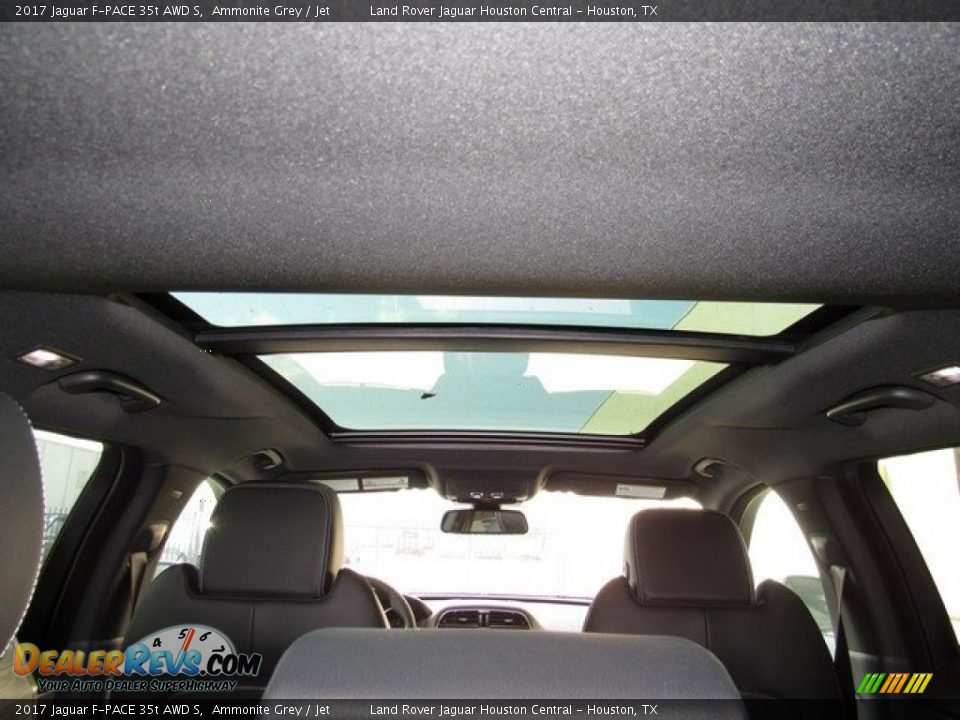 2017 Jaguar F-PACE 35t AWD S Ammonite Grey / Jet Photo #17
