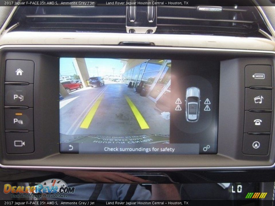 2017 Jaguar F-PACE 35t AWD S Ammonite Grey / Jet Photo #21