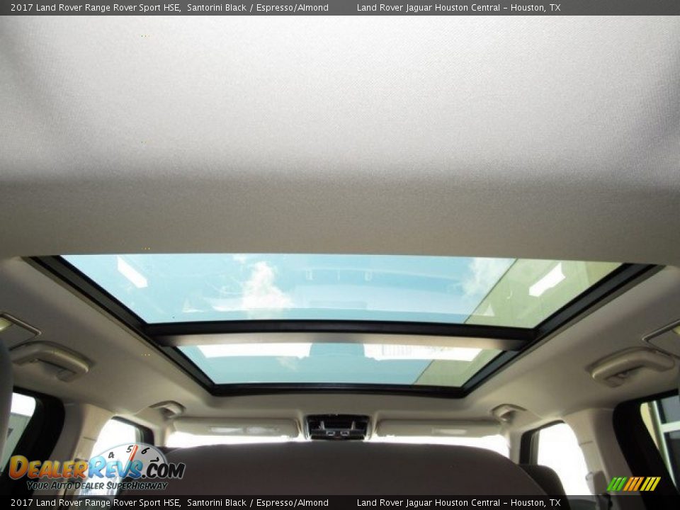 2017 Land Rover Range Rover Sport HSE Santorini Black / Espresso/Almond Photo #17