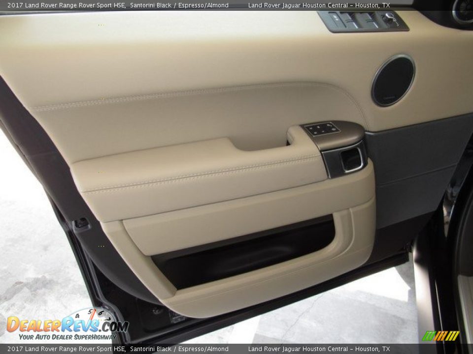 2017 Land Rover Range Rover Sport HSE Santorini Black / Espresso/Almond Photo #18