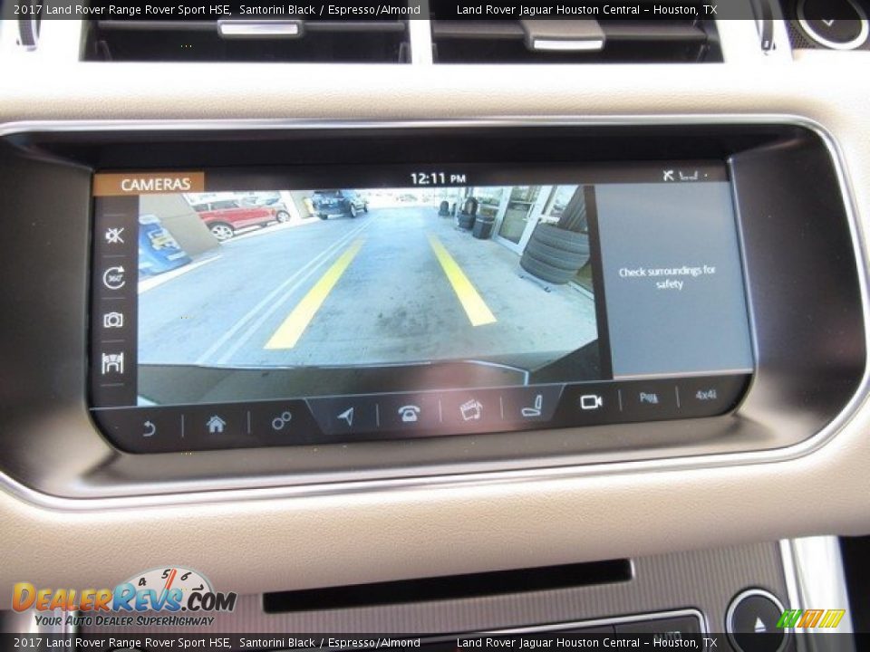 2017 Land Rover Range Rover Sport HSE Santorini Black / Espresso/Almond Photo #21