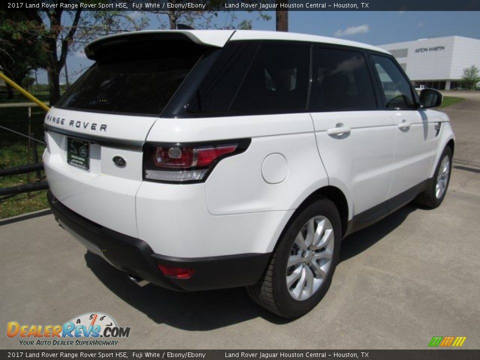 2017 Land Rover Range Rover Sport HSE Fuji White / Ebony/Ebony Photo #7