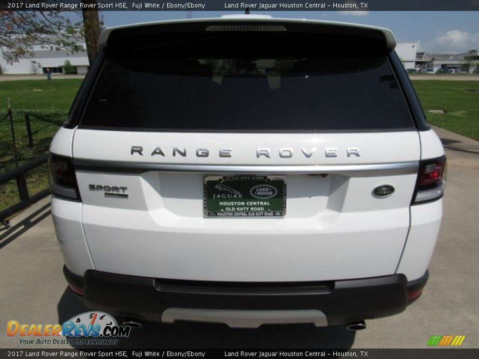 2017 Land Rover Range Rover Sport HSE Fuji White / Ebony/Ebony Photo #8