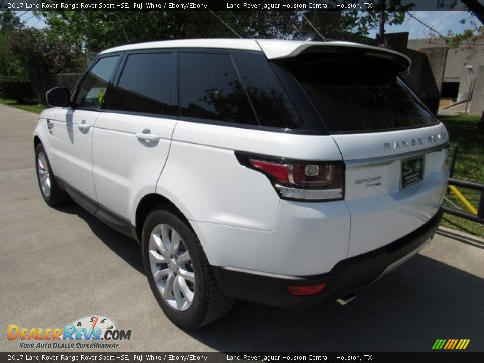 2017 Land Rover Range Rover Sport HSE Fuji White / Ebony/Ebony Photo #12