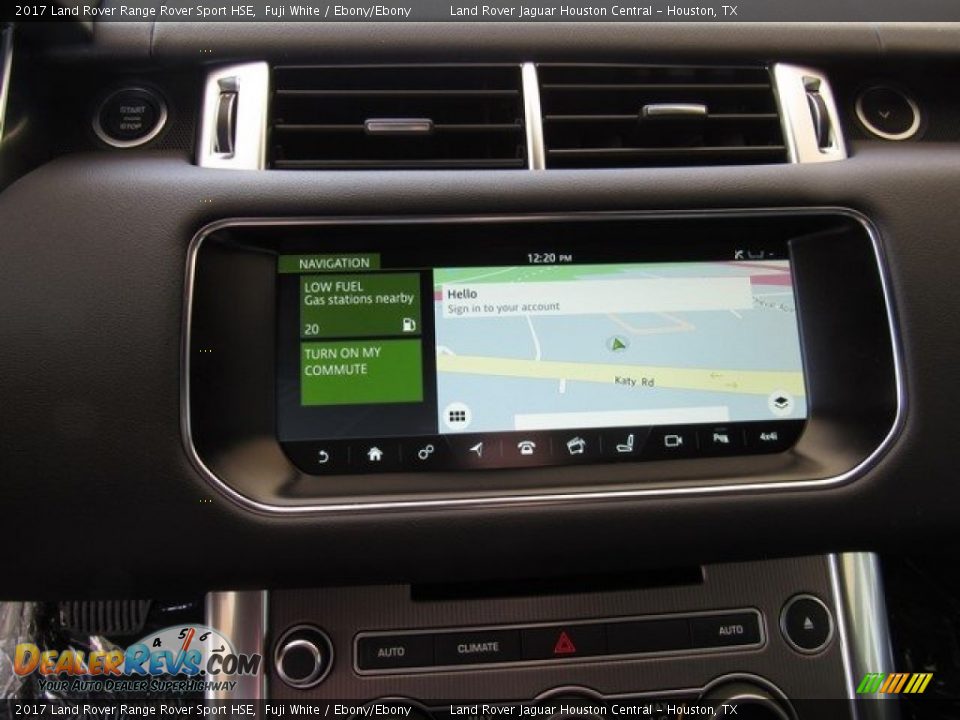 2017 Land Rover Range Rover Sport HSE Fuji White / Ebony/Ebony Photo #20